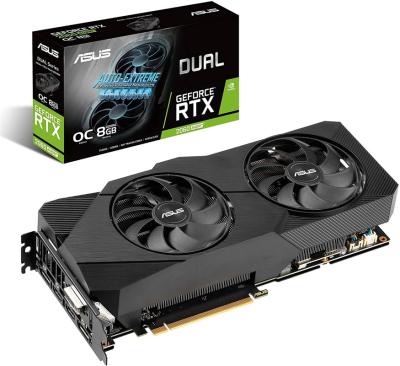 China NEW ASUS GeForce RTX 2060 Desktop EVO V2 OC 8GB Dual Edition Super Gaming Graphics Card GDDR6 for sale