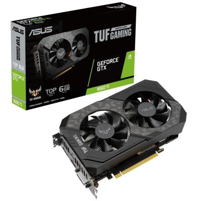 China Fast Delivery GTX1660TI-T6G EVO GPU GAMING Video Cards NEW GTX 1660 6GB Desktop Graphics Card for sale