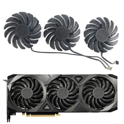 China PLD09210B12HH 12V 0.40A 85mm RTX3080 Graphics Card Fan For MSI GeForce RTX 3070 3080 3090 VENTUS 3X GAME Graphics Card Fan for sale