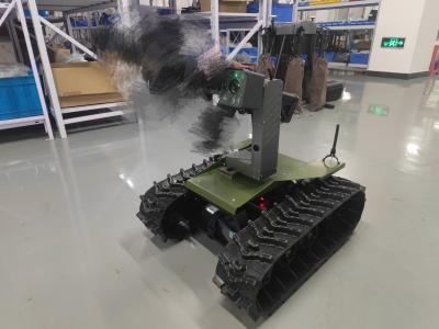 China Ground Drone  All Terrain Crawler Tracked Robot Chassis Platform for sale