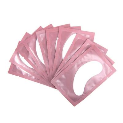 China 100pairs Fiber Eyelash Extension Paper Patch Did Not Graft Eye Stickers 7 Color Eyelash Under Eye Pads Eye Tips Paper Sticker for sale