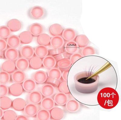 China Extend Desktop 100 Dry Mouth Drop Cup Eyelash Glue Time Eyelash Glue Drop Cup Deep Beauty Tools for sale