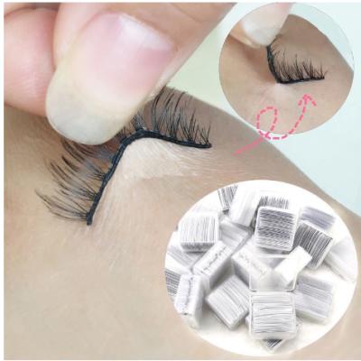 China New Nature 34 Pieces/Box Reusable Self Adhesive-No Eyelash Strip False Eyelash Makeup Tool Hypoallergenic for sale