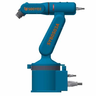 China Robot multi de la soldadura al arco de Axies, mini brazo del robot 1.1kw-12.5kw para los socios en venta