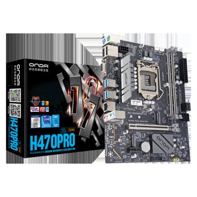 China Wave H470PRO DDR4 3200 Intel H470 Chipset LGA 1200 Computer Hardware and Software M-ATX PC Gaming Desktop Motherboard for sale