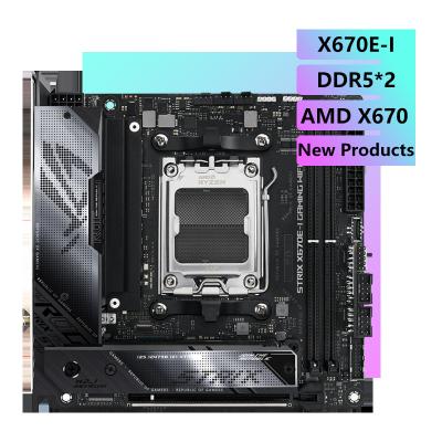 China ASUS ROG STRIX X670E-I GAME WIFI DDR5 AM5 Socket AM5 AMD X670 Mini-ITX Computer Hardware and Software PC Gaming Desktop Motherboard for sale