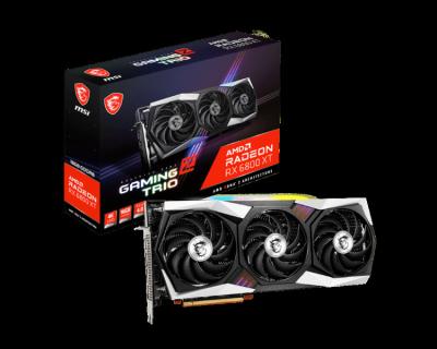 China Workstation Radeon RX 6800 XT GAME Z TRIO 16G GDDR6 16gb graphics card amd gpu RGB for sale