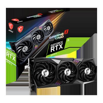 China Workstation GeForce RTX 3070 Ti GAME X TRIO 8G gddr6x 256bit nvidia graphics card gpu video card for sale