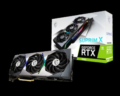 China Workstation GeForce RTX 3080 SUPRIM X 10G gddr6x 320 nvidia graphics card bit gpu 3080 for sale