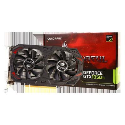 China Colorful Ti GeForce GTX1050Ti Smart Shark-4GD5 4gb gddr5 128bit 1392 MHz GTX nvndia gpu 1050 gpu graphics card for sale