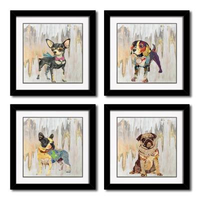 China The World Series Animal Painting Modern Canvas Painting Oil Painting Wall Art for sale