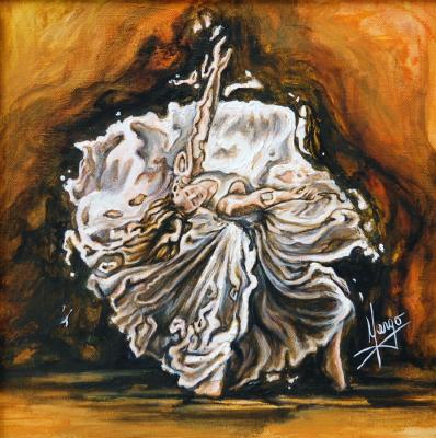 China Hot Selling Framed Impressionist Wall Print Ballet Decor Painting Art for sale