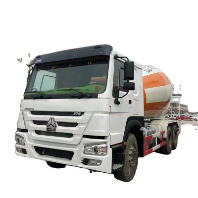 China Sinotruk Howo Fabric Used Concrete Mixer Truck For Sale for sale