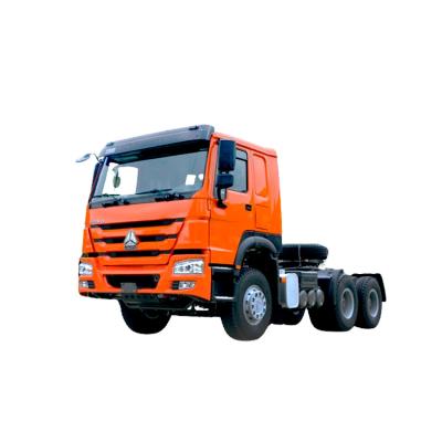 China Low Cost 375hp 420hp Used SINOTRUK HOWO 6800x2500x3500mm Truck Tractor Units for sale