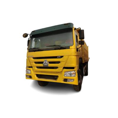 China Cloth Used Sinotruk Howo371 6x4 Dump Truck For Sale for sale