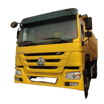 China Cloth Sinotruck HOWO 375 Second Hand Dump Truck For Hot Sale for sale