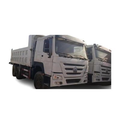 China Fabric Euro 2 371hp Used Heavy Duty 12 Wheeler Sinotruck Howo Dump Truck for sale