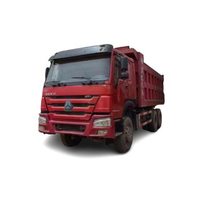 China HOWO Cloth Used Dump Truck 6x4 10Wheels Dump Truck For Cheap Price for sale