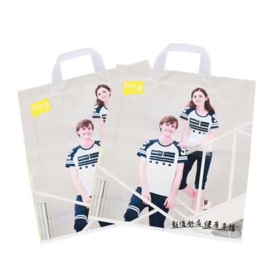 China Moisture Proof Custom Your Own Logo Plastic Bag Eco Friendly Shopping Packaging For Clothing for sale