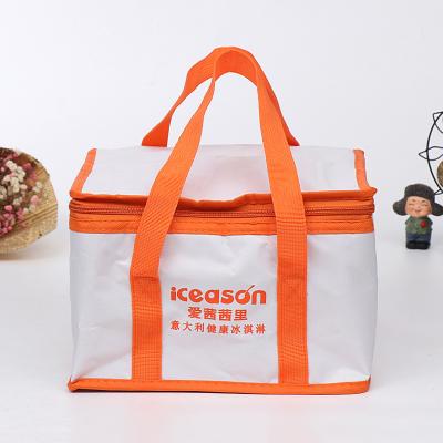 China Wholesale Waterproof Reusable Food Picnic Insulated Large Cooler Box Durable Universal Food Delivery Cooler Bag for sale