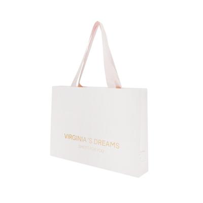 China Wholesale Price Color Size Logo Pattern Recyclable Customized Gift Craft Shopping Paper Bag With Handles for sale