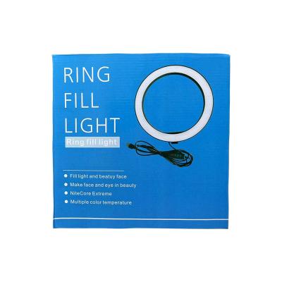 China 2021 Cheap PORTABLE 26cm Photography Makeup Fill Circle Lamp 10 Inch Dimmable Ring Light With Tripod Stand for sale