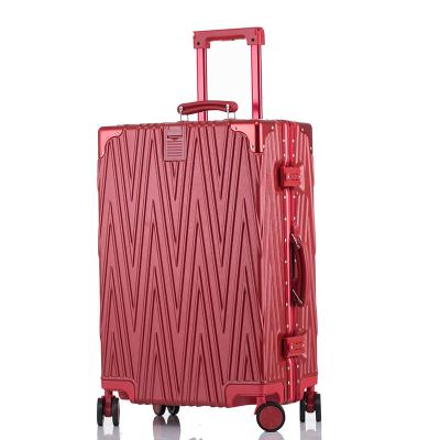 China High Quality 7037# 29inch Best Business Travel Suit Case Type PC Travel Luggage High Quality Business Bag for sale