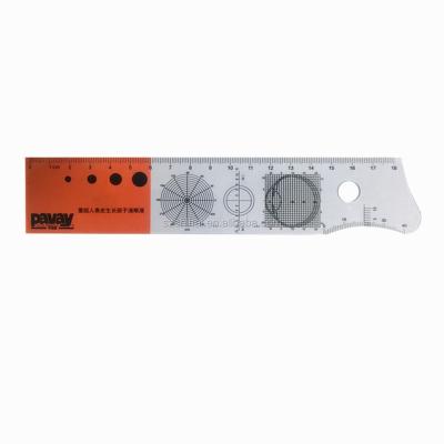 China Student Promotional Plastic Visual Eye Chart Maker Gifts Optical Ruler for sale