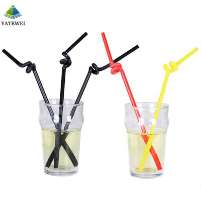 China PLA/PP Disposable Eco Plastic Straw Minimalist Biodegradable Colorful Compostable Drinking Straws for sale