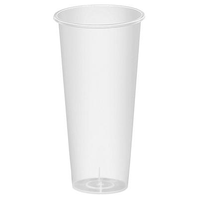 China Hot Selling Disposable In 16Oz PP Plastic Cup Frosted Disposable Cup Drinking Plastic Glass for sale