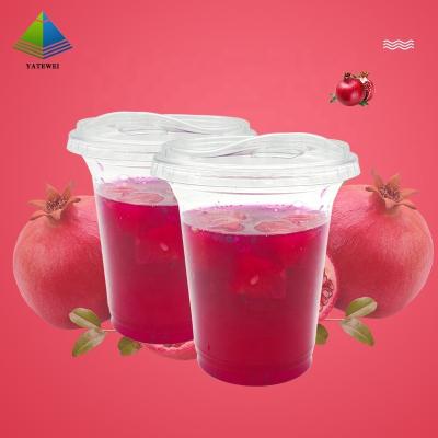 China Disposable Plastic DOUBLE WALL PP Bubble Tea Cup Mug Coffee Plastic With Lids Pull Out PP For Milking Tea Ice Cups 500ML 700ML 360ML Wall Style Pcs for sale