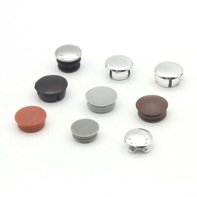 China Aluminum Pipe End Caps Round AL Bronze Decorative End Cap for sale