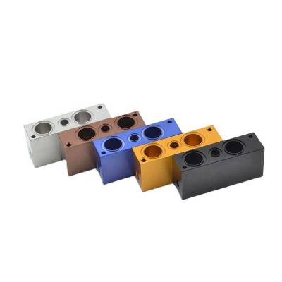 China Hydraulic Solenoid Valve Block Fluid Flow Solenoid Valve Manifold Block for sale