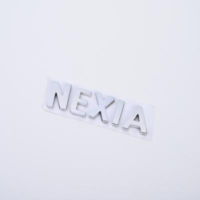 China Durable Wholesale Custom Plastic ABS 3d Car Logo Badges Plastic Car Emblem for sale