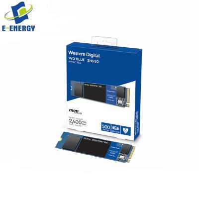 China W D SN550 Blue Solid State Drive WDS500G2B0C NVMe M.2 2280 500GB PCI Express 3.0 x4 3D NAND Internal Solid State Drive for sale