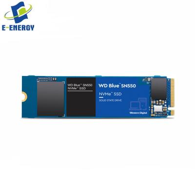 China Solid State Drive WDS100T2B0C W D SN550 Blue NVMe M.2 2280 1TB PCI Express 3.0 x4 3D NAND Internal Solid State Drive for sale