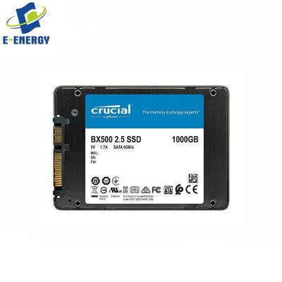 China SSD BX500 1TB 3D Non And SATA 2.5 Inch Up To 540 MB/s Internal SSD CT1000BX500SSD1 for sale