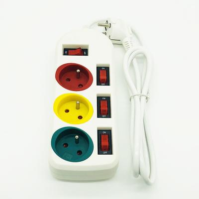 China Retro Extension Sockets Residential / Multipurpose Individual Professional Multi Control Multi Socket for sale