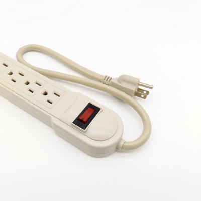 China Residential/Multi-Purpose Smart Table Portable Rechargeable Plug Bar Outlet Cord Multi Electric Power Strip With Switches for sale