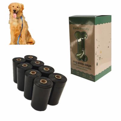 China Amazon Sustainable Best Selling In Stock Epi Degradable Pet Poop Bag Unscented Dog Poop Bags for sale