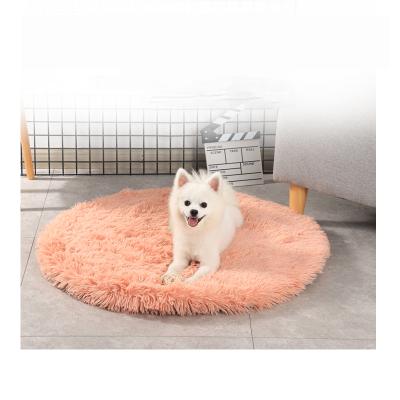 China New Design Portable Reversible Warm Mat Portable Cat Dog Cat Circular Blankets Breathable Universal Pet Fluffy Multipurpose Sleeping Circular Blankets for sale