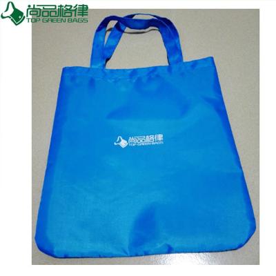 China High Quality Reusable 190t 210d Polyester Nylon Shopping Tote Bag for sale