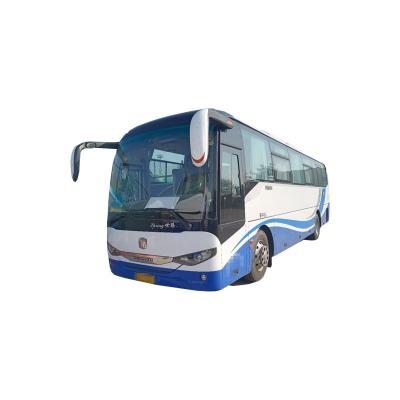 China LCK6100 Zhongtong Bus Second Hand Tour Bus with Yuchai Engine and Air Bag Suspension for sale