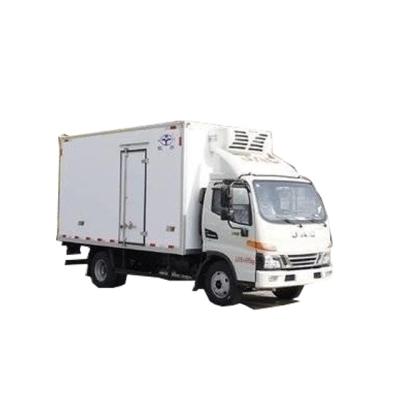 China White Refrigeration 6wheels 4x2 Refrigerated Container Truck with Euro 6 Standard for sale