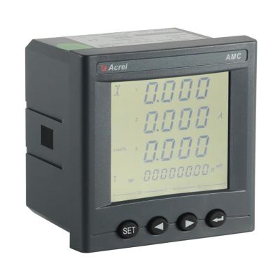 China 2-31st LCD Display AC Panel Panel Power Harmonic Smart Power Analyzer Square Meter With 4-20mA Output for sale