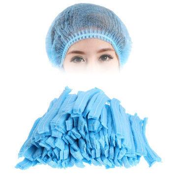 Китай Medical Disposable Head Cover Net clipped mob clip hut Chapeau double elastic MOB Clip Hut продается