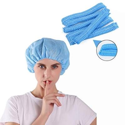 China Disposable Non Woven Clip Cap workshop hatcap medical hatcap mop clip hatcap for sale