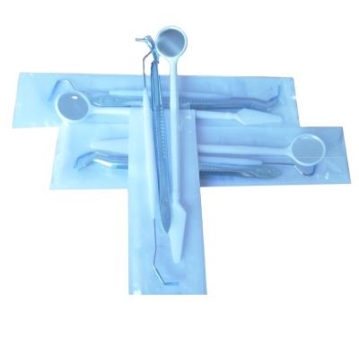 China Mirror Probe Dental Hygiene Kit Tweeze Bib Tray Etc Top Quality Dental Instruments Kit for sale