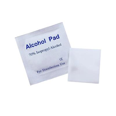 China Portable 75% Cotton Gauze Swab Alcohol Cotton Isopropyl Antiseptic for Disinfection-Use à venda