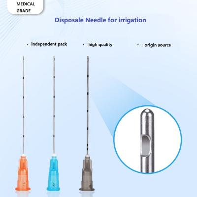 Китай Oral Tonsil stone Dental Needle irrigation injection dental blunt tip needle dental Flushing needle продается